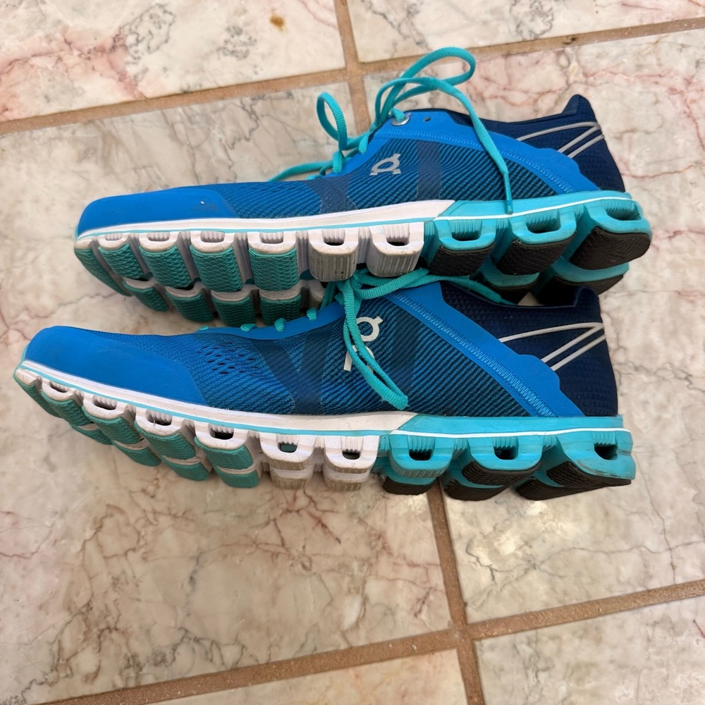 On Running Cloudflow Sneakers Women’s 8.5 Blue Sw… - image 7